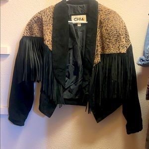 Fringe jacket